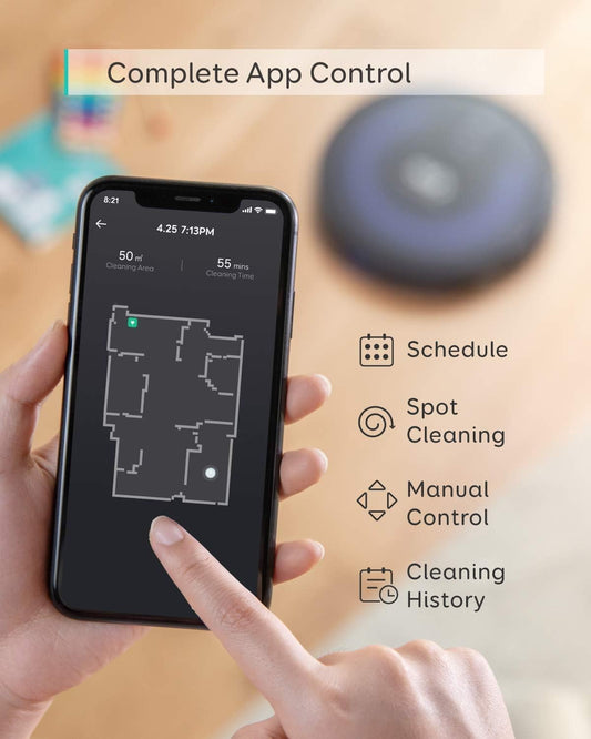 eufy RoboVac G30 Robot Vacuum Cleaner with Wi-Fi Dynamic Navigation 2.0 (Alexa).