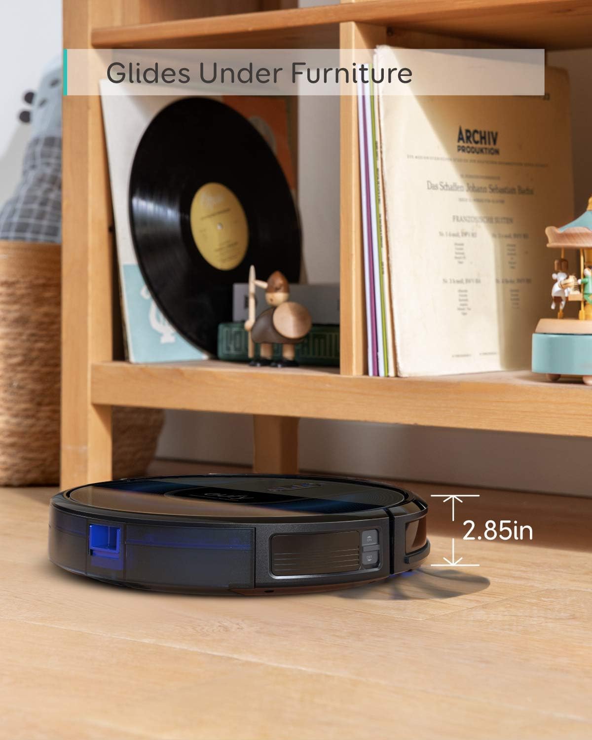eufy RoboVac G30 Robot Vacuum Cleaner with Wi-Fi Dynamic Navigation 2.0 (Alexa).