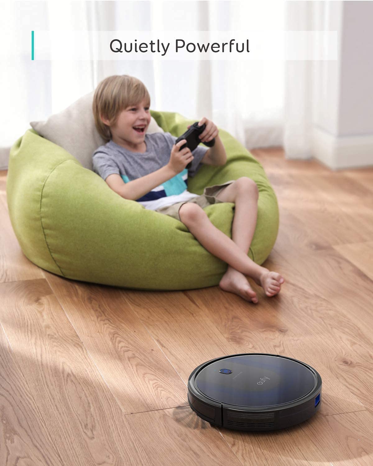 eufy 15C Max Robot Vacuum Cleaner Self-Charging 1300Pa Automatic Sweeper ( New )
