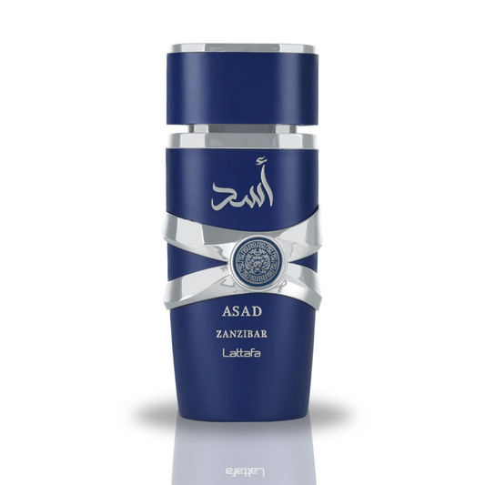 ASAD ZANZIBAR EDP Spray 100ML (3.4OZ) By Lattafa | Long Lasting, Embrace The Essence Of Rich Tropical Paradise.