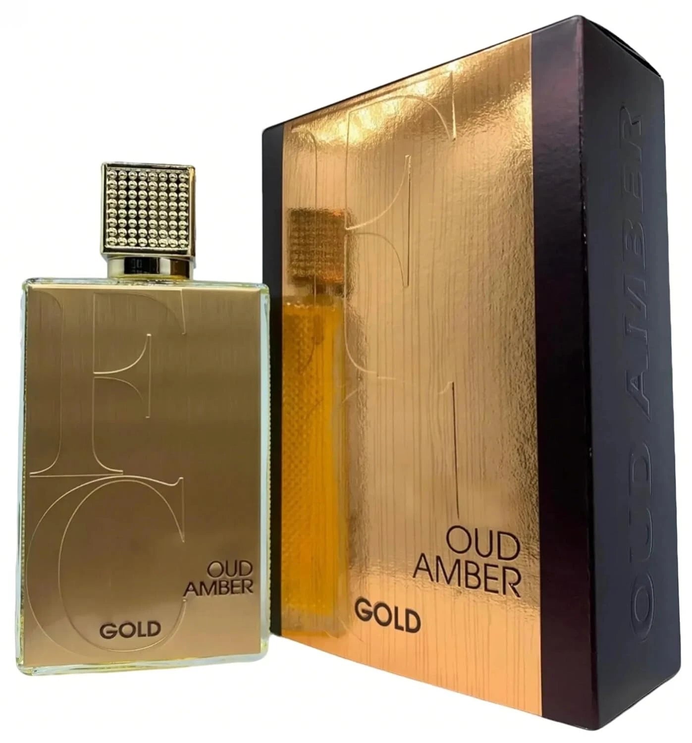 FC OUD Amber Gold Unisex Perfume, Cologne for Men and Women 3.4 Fl. Oz. EDP
