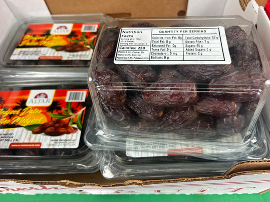 Medjool date from Mexico large size (8 pounds)-(4 containers of 2lbs each )
