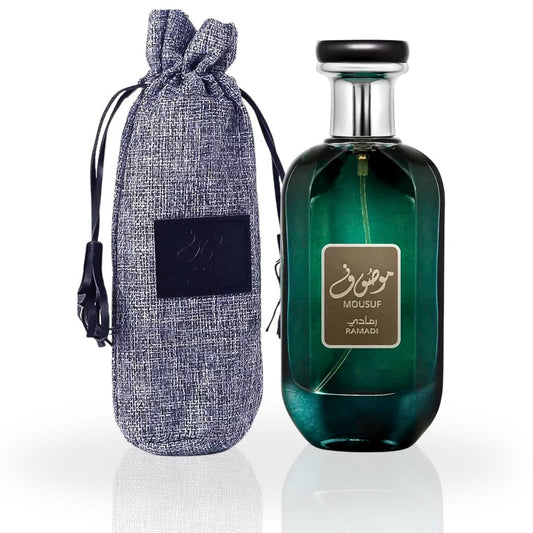 MOUSUF RAMADI EDP SPRAY 100ML (3.4 OZ) BY ARD AL ZAAFARAN | LONG LASTING & REFRESHING BLEND OF PLEASANT GREEN ELEMENTS.