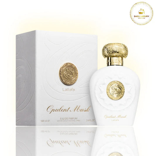Opulent Musk by Lattafa Eau De Parfum 3.4 Oz
