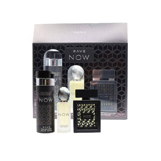 Rave Now Collection Eau De Parfum 3.4FL.OZ, Deoderant 6.67FL.OZ & Hair Mist For Men
