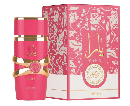 Yara Candy by Lattafa 3.4 oz/100 ML EDP Perfume for Women New in Brand