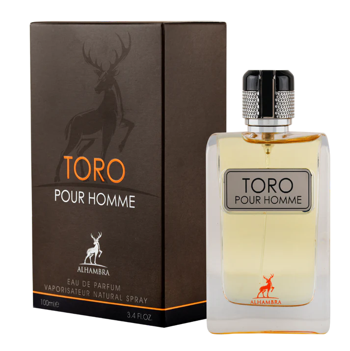 TORO POUR HOMME BY MASON ALHAMBRA EAU DE PARFUM NATURAL SPRAY 100ML